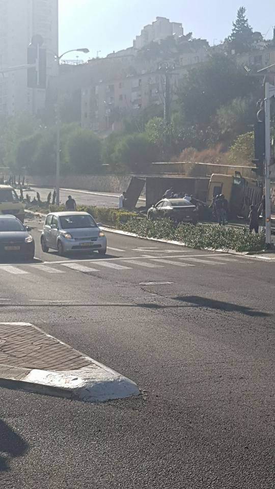 حادث طرق في حيفا ومصابون من دالية الكرمل